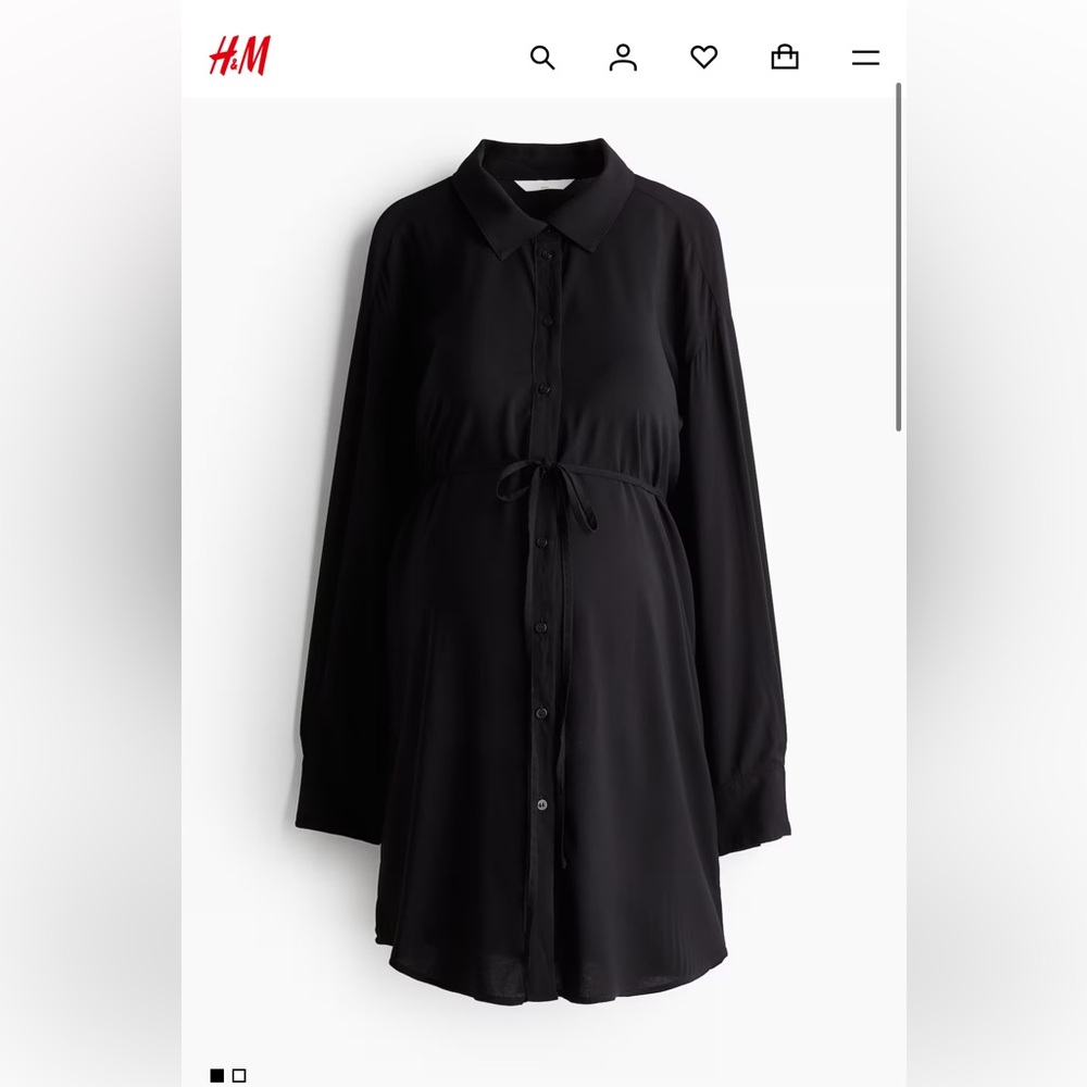Maternity dress shirt